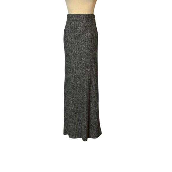 Shein gray knit maxi pencil pull on skirt size 2 - Picture 11 of 15